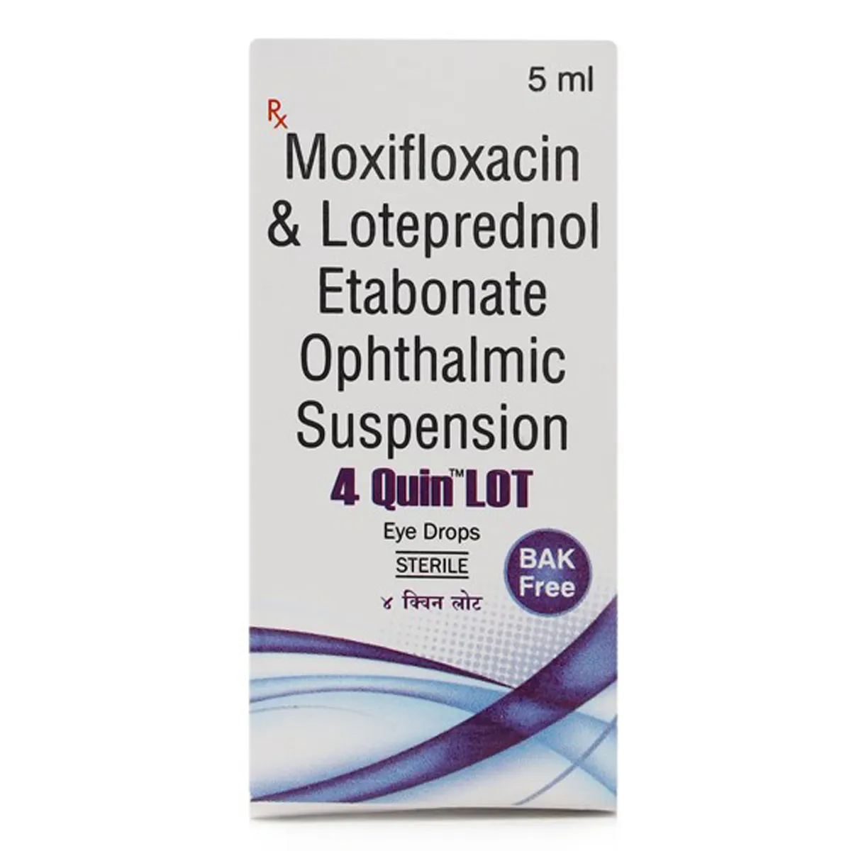 4 Quin Lot 0.5/0.5 % Eye Drops 5 Ml