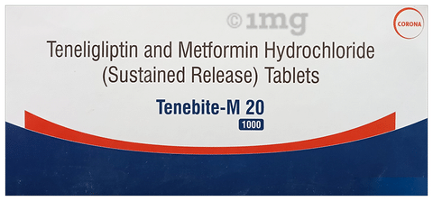 Tenebite M 20/1000 Mg Tablet 10