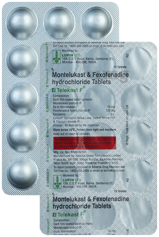 Telekast-F 10/120 Mg Tablet 10