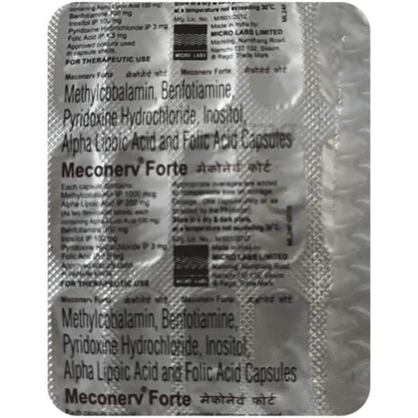 Meconerv Forte Capsule 10