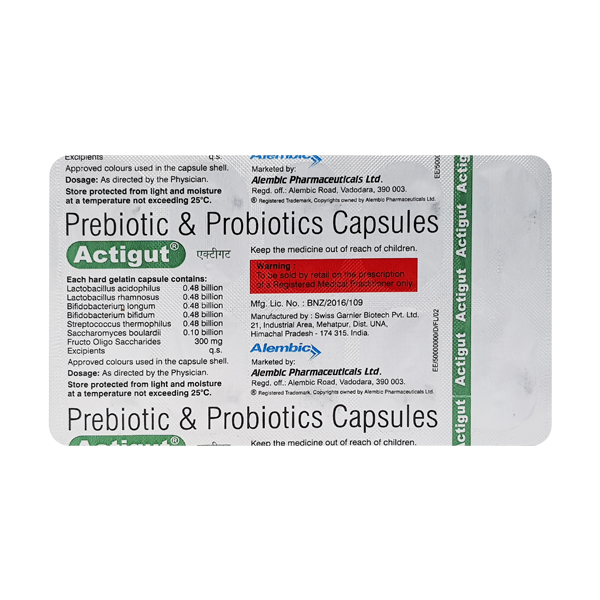 Actigut Capsule 10