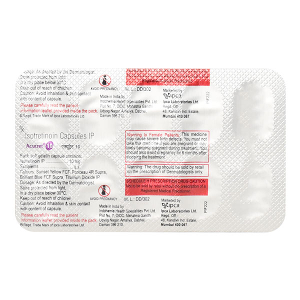 Acutret 10 Mg Capsule 10