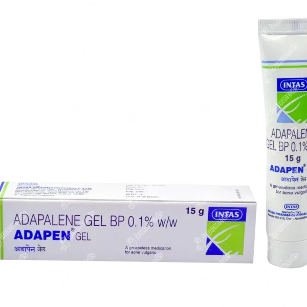 Adapen 0.10 % Gel 15 Gm