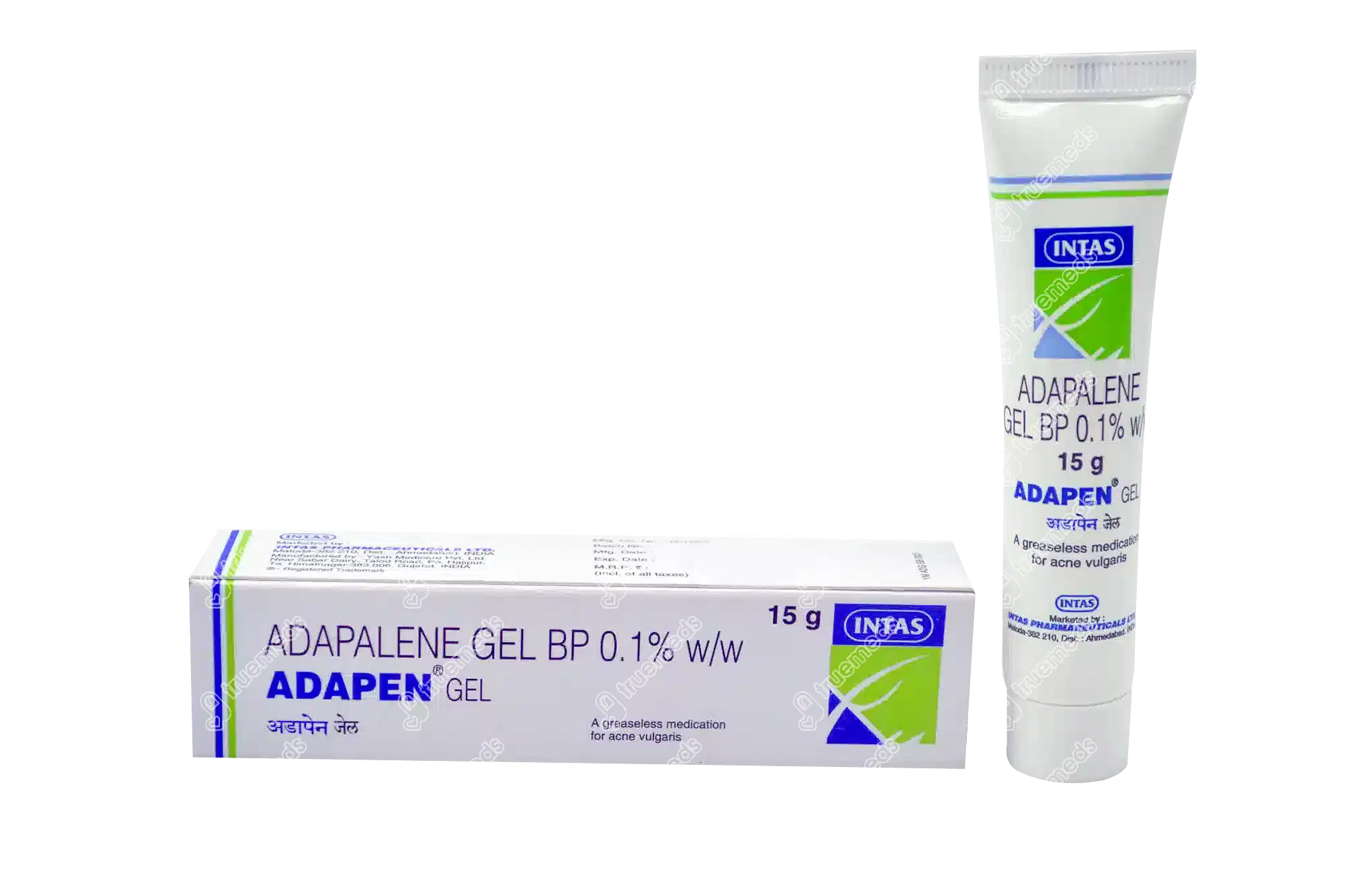 Adapen 0.10 % Gel 15 Gm