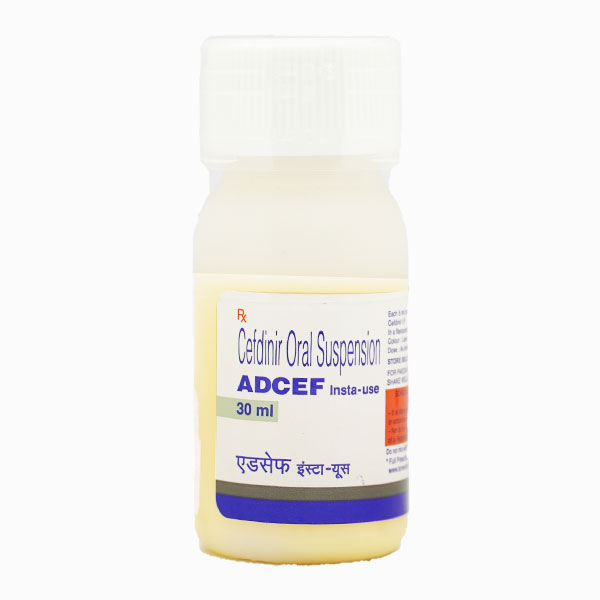Adcef Instause 125 Mg Suspension 30 Ml