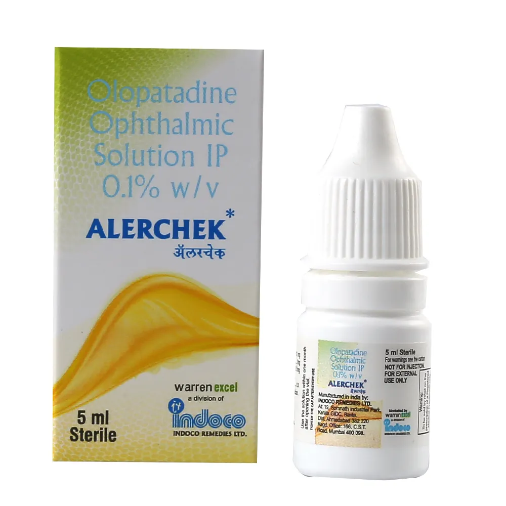 Alerchek 0.1 % Eye Drops 5 Ml