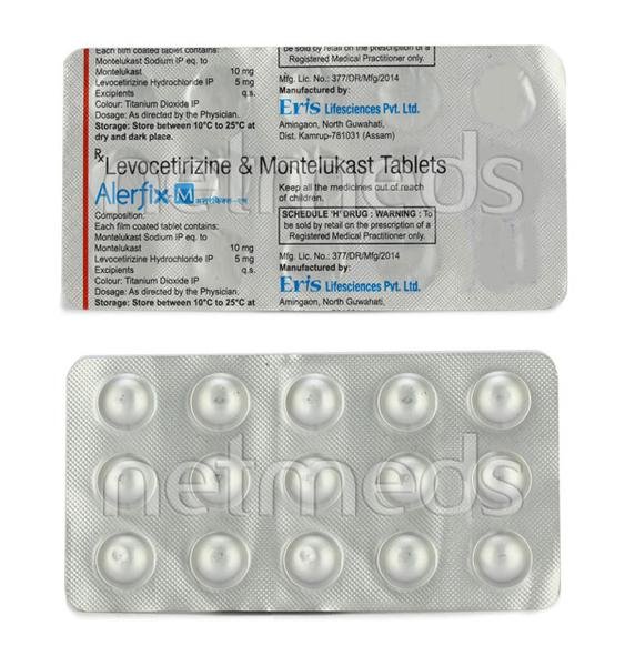 Alerfix M 10/5 Mg Tablet 10