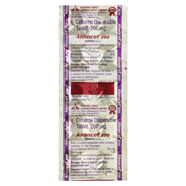 Almocef 200 Mg Tablet 10