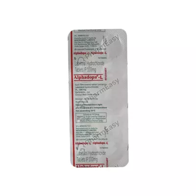 Alphadopa L Tablet 10