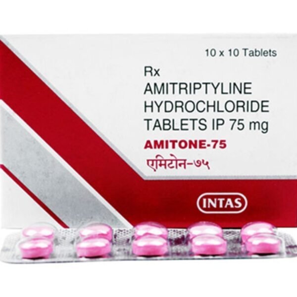 Amitone 75 Mg Tablet 10