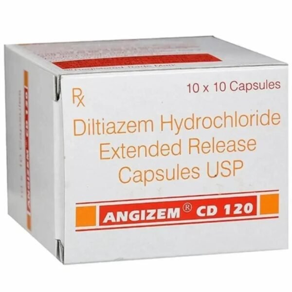 Angizem Cd 120 Mg Capsule 10