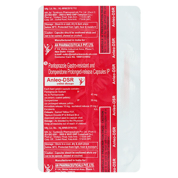 Anleo Dsr 30/40 Mg Tablet 10