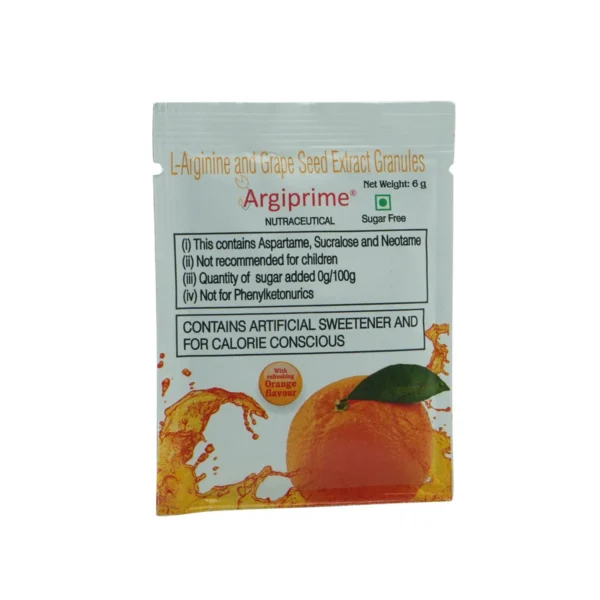 Argiprime For Oral Solution Sugar Free Sachet 6Gm Orange