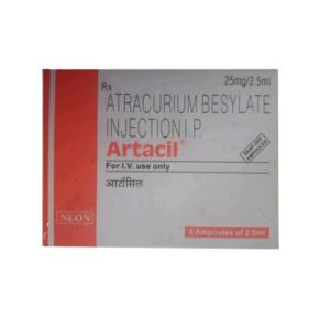 Artacil 25 Mg Injection 2.5 Ml