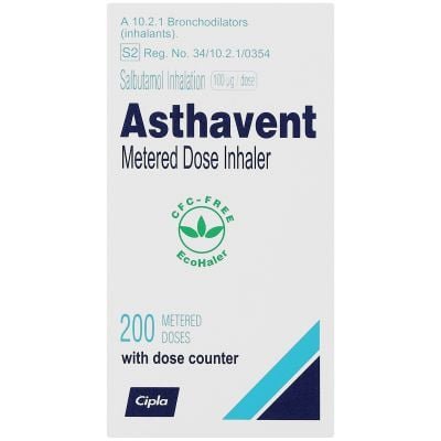 Asthavent Cfc Free Inhaler 200 Mdi