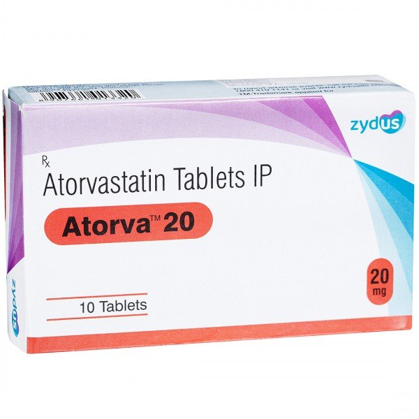 Atorva 20 Mg Tablet 10