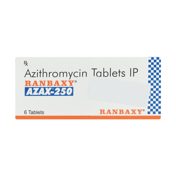Azax 250 Mg Tablet 6