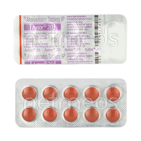 Aztor 20 Mg Tablet 10