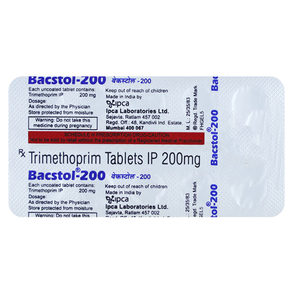 Bacstol 200mg Tablet 10