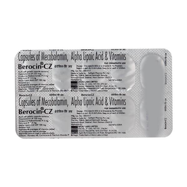 Berocin Cz Capsule 10