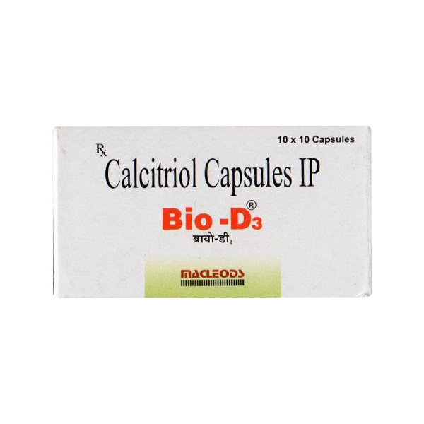 Bio D3 0.25 Mcg Capsule 10