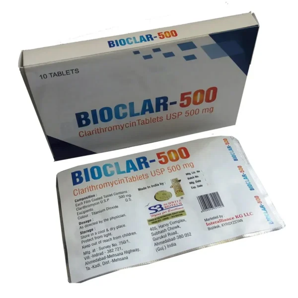 Bioclar 500 Mg Tablet 4