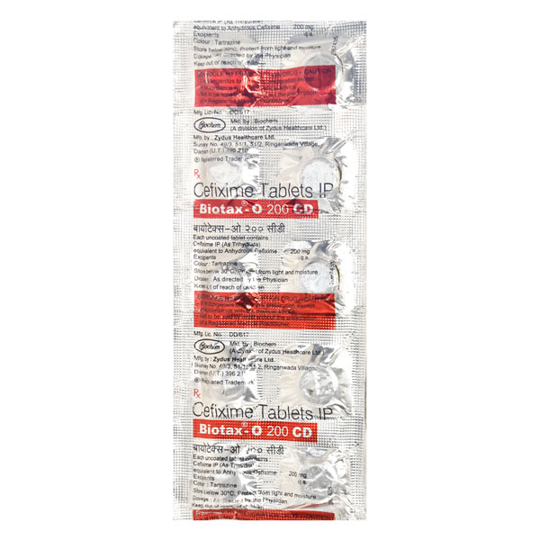 Biotax O 200 Mg Tablet 10