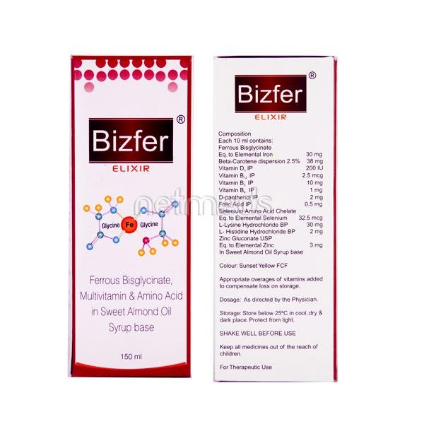 Bizfer Elixir Syrup 150 Ml