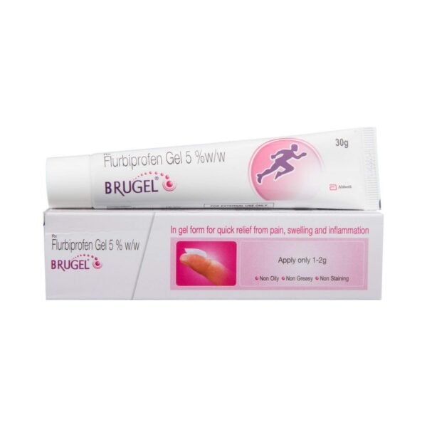 Brugel Actifast 5 % Gel 25 Gm