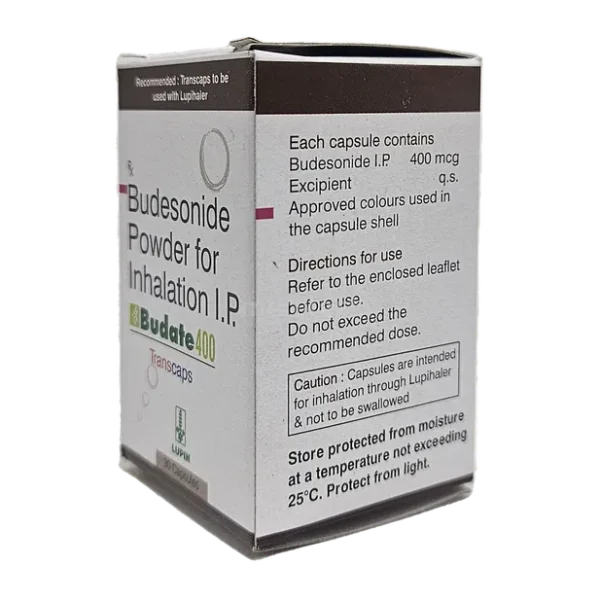 Budate 400 Mcg Respicap 30