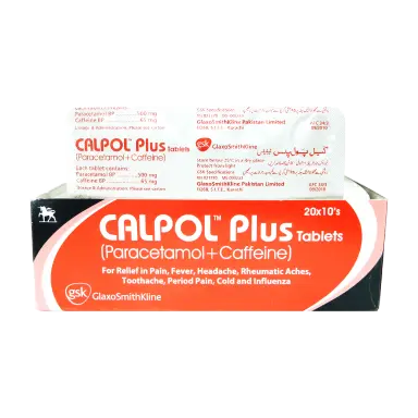 Calpol Plus 400325 Mg Tablet 10
