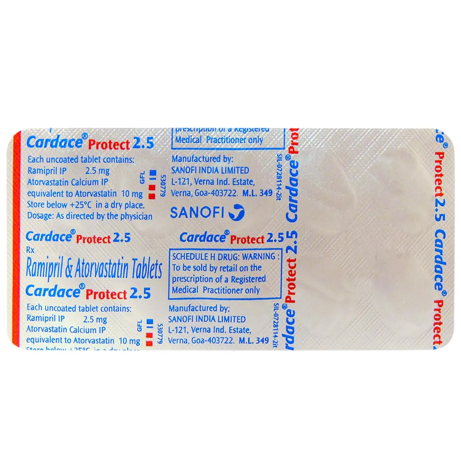 Cardace Protect 2.5/10 Mg Tablet 10 Cardace Protect 2.5/10 Mg Tablet 10