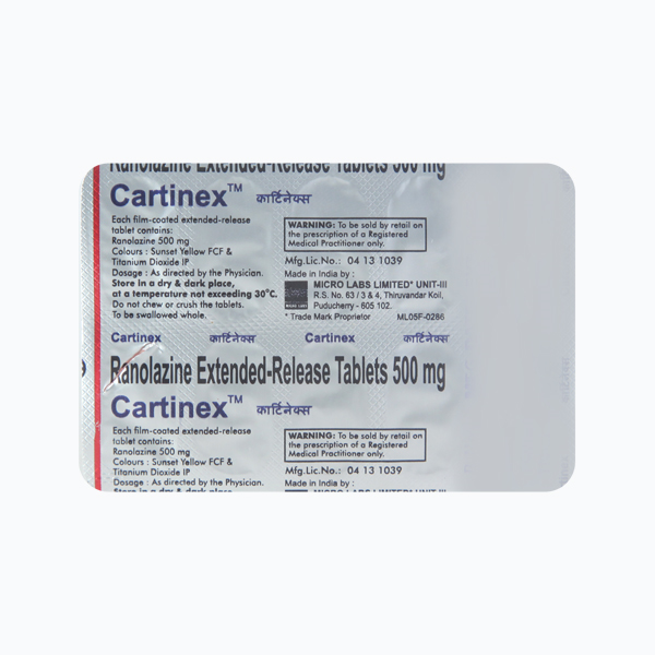 Cartinex Od Tablet 10