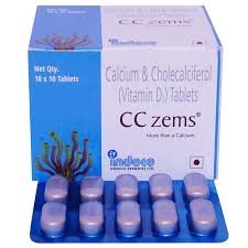 Cc Zems 500 Mg /400Iu Tablet 10