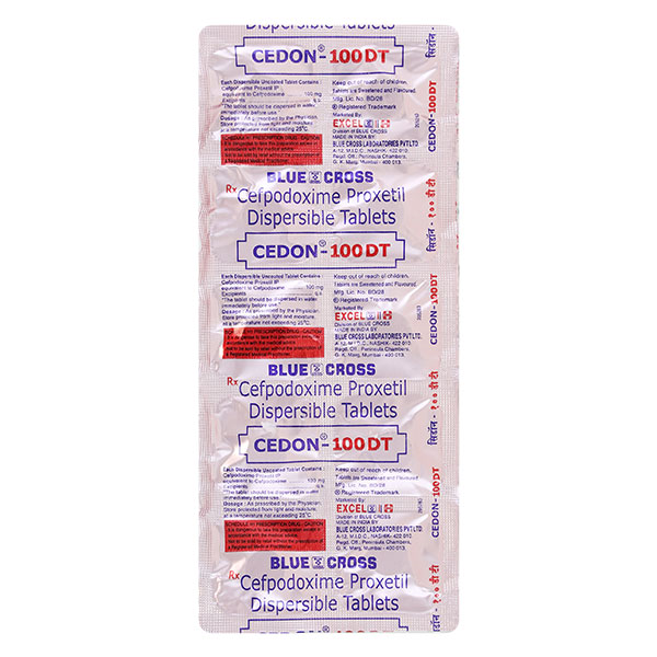 Cedon 100 Mg Tablet 10