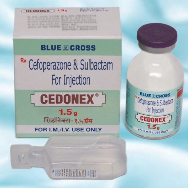 Cedonex 500/500 Mg Injection 20 Ml