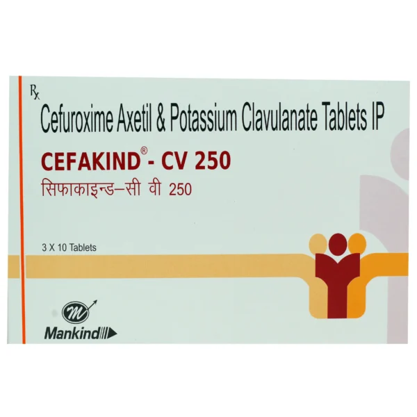 Cefakind Cv 250/125 Mg Tablet 6