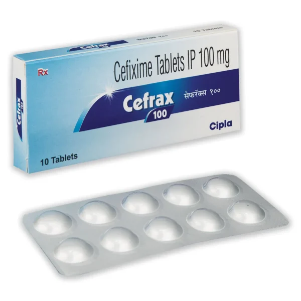 Cefrax 100 Mg Tablet 10