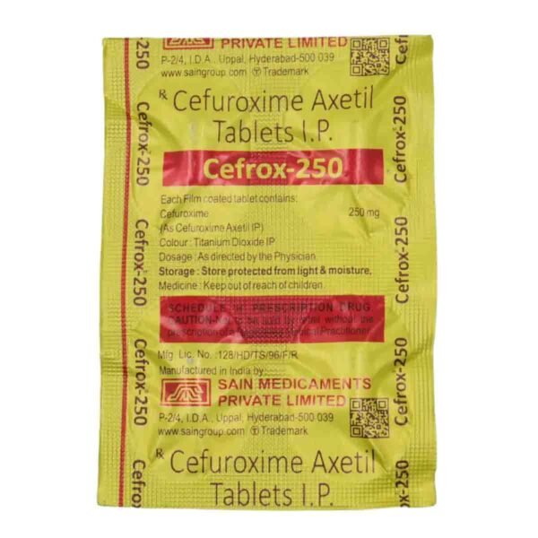 Cefrox (Marc) 250 Mg Tablet 4
