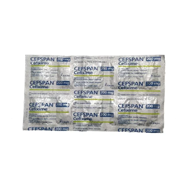 Cefspan 200 Mg Tablet 10