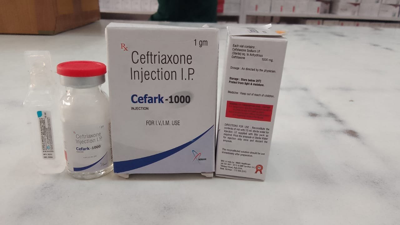 Ceftichek 1000/500 Mg Injection 1