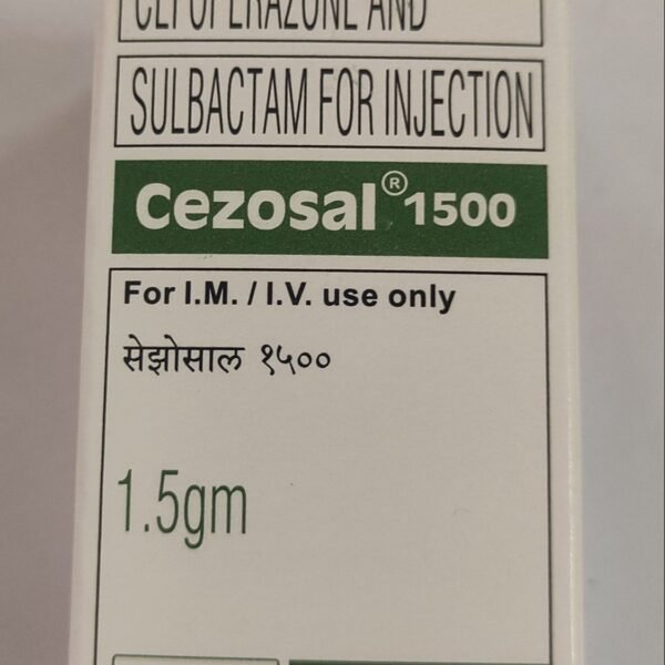 Cezosal 1000/500 Mg Injection 1
