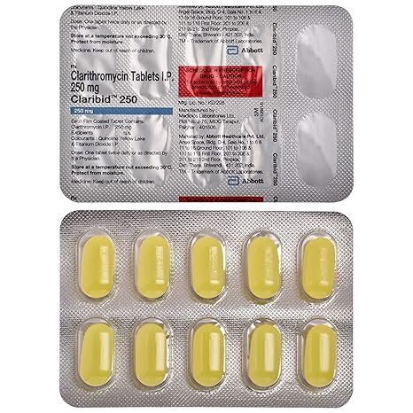 Claribid 250 Mg Tablet 4