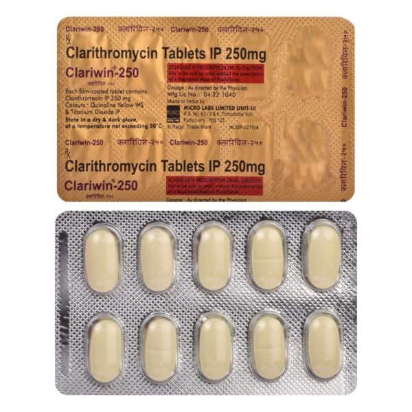 Clariwin 250 Mg Tablet 4