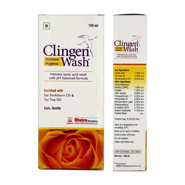 Clingen Vaginal Wash 100 Ml