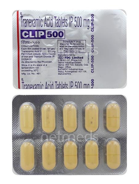 Clip 500 Mg Tablet 10