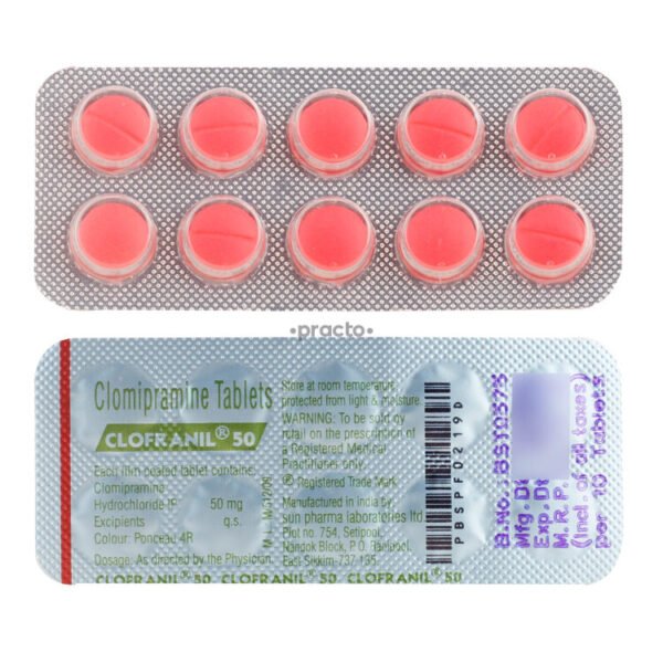 Clofranil 50 Mg Tablet 10