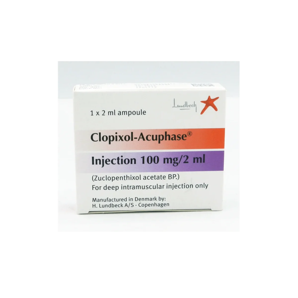 Clopixol Acuphase 100 Mg Injection 2 Ml