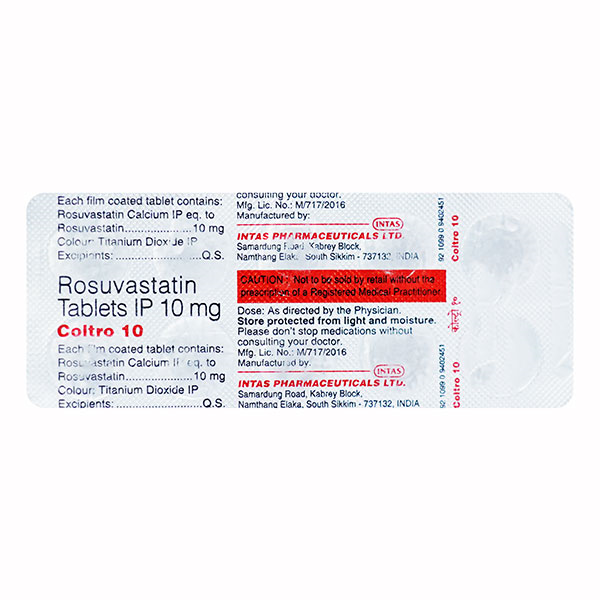 Coltro 10 Mg Tablet 10