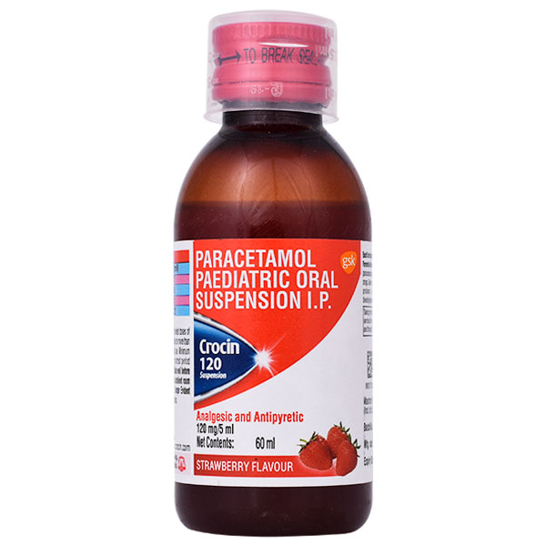 Crocin 120 Mg Suspension 60 Ml